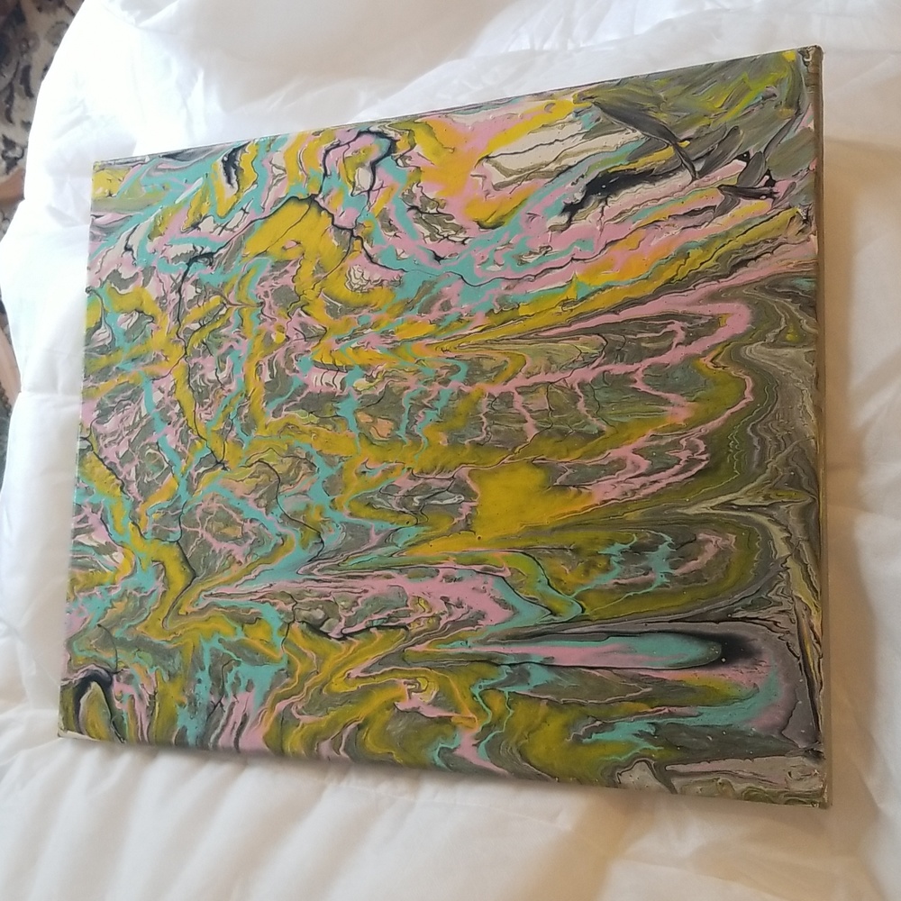 Pour art in Alberta handmade